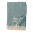 Klippan Lambswool Throw, Sorbet Silky Blue