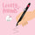 Legami Lovely Friends Gel Pen Panda (Black)