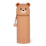 Legami Silicone Zip Pencil Case Teddy Bear