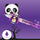 Limited Ediiton Spooky Panda Pen with Purple Ink