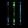 Legami Halloween Spooky Party Erasable Pens - glow in the dark!