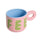 Helio Ferretti Light Pink Chunky Coffee Mug