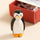 Lisa Angel Tiny Matchbox - Ceramic Christmas Penguin