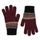 Robert Mackie Lochinver Men's Gloves Dark Red