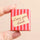Lisa Angel Tiny Matchbox - Love You Ceramic Heart
