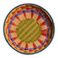 MAEGEN Woven Fruit Bowl - Olive & Red