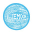 Round Man City Blue Coaster