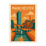 Manchester Canal A4 Print
