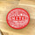Round Man United Red Coaster