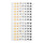 Midori Sticker Sheet 2541 Schedule Cat