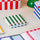 Green Stripes Elasticated Mini Jotter