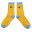 Miss Sparrow Bumblebee Yellow Socks