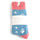 Miss Sparrow Thick Winter Socks Paw Prints Light Blue
