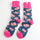 Miss Sparrow Thick Winter Socks Pretty Pigs Navy