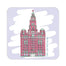 Moo & Snip Liver Building Coaster