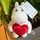 Moomin Standing with Heart Soft Toy