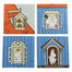 Moomin House Ceramic Coasters Set of 4