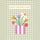 Vase Gingham Mother's Day Card