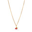 Enamel Copenhagen Cherry Necklace - Red