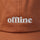 Offline Slogan Cap Terracotta
