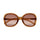 OKKIA Anna Sunglasses - Transparent Brown