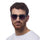 OKKIA Giovanni Transparent Grey Sunglasses