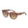 OKKIA Silvia Pink Light Havana (Brown Lens) Sunglasses