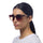 OKKIA Silvia Sunglasses - Pink Light Havana (Brown Lens)