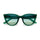 OKKIA Silvia Transparent Green Sunglasses