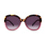 OKKIA Anna Bright Pink Havana Sunglasses