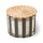 Paddywax Al Fresco Striped Candle - Palo Santo & Sage