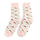 Miss Sparrow Thick Winter Socks Little Robins Silver