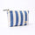 ROKA London Maida Vale Makeup Bag - Denim Stripe