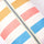 ROKA Mayfair Washbag - Pastel Multi Stripe