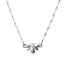 Silver Bee Necklace