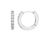 Classic Mini Silver Hoop