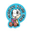 Peanuts Sticker Snoopy Book Club