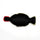 Fish shaped soy sauce bottle inspired hand warmer back view.