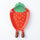 Ceramic Trinket Dish - Strawberry