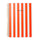 Red Breton Stripes A4 Spiral Notebook