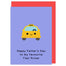 Taxi Driver Father's Day Card