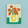 Vintage Marigolds 'Tea Time' Tin Vase A5 Print