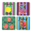HiJinx Set of 4 Coasters - The Fruity
