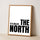 It's Called the North A3 Print White
