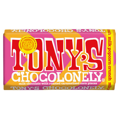 Tony's Chocolonely Milk Popcorn Crunch Chocolate