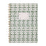 Designworks Tulip A4 Twin Wire Notebook - Green Vine