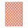 Designworks Tulip A4 Twin Wire Notebook - Orange Check