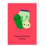 UT, Happy Birthday Pickle Card