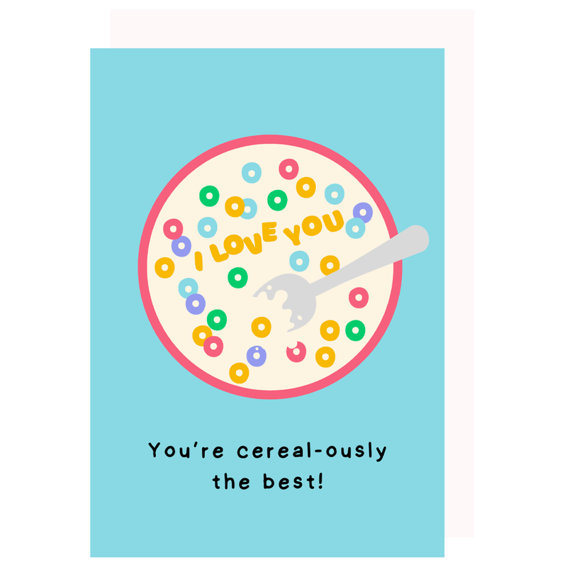 Cereal-ously Valentines Card | Fun & Thoughtful Gifts – Utility Gift