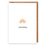 Christening Rainbow Card